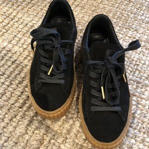Puma Fenty x Suede Creeper 'Black Oatmeal' 7.5 US